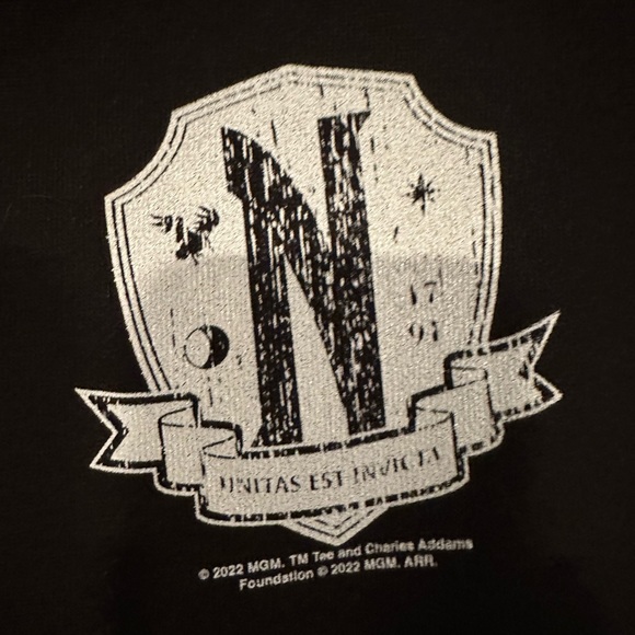 Nevermore Wednesday Adams sweatshirt - Picture 3 of 4